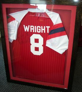 Ian Wright football shirt